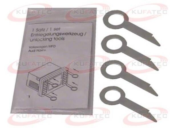 Kufatec Uttrekksverktøy VW/Ford/Audi/Seat/Skoda/Mercedes (4 x)